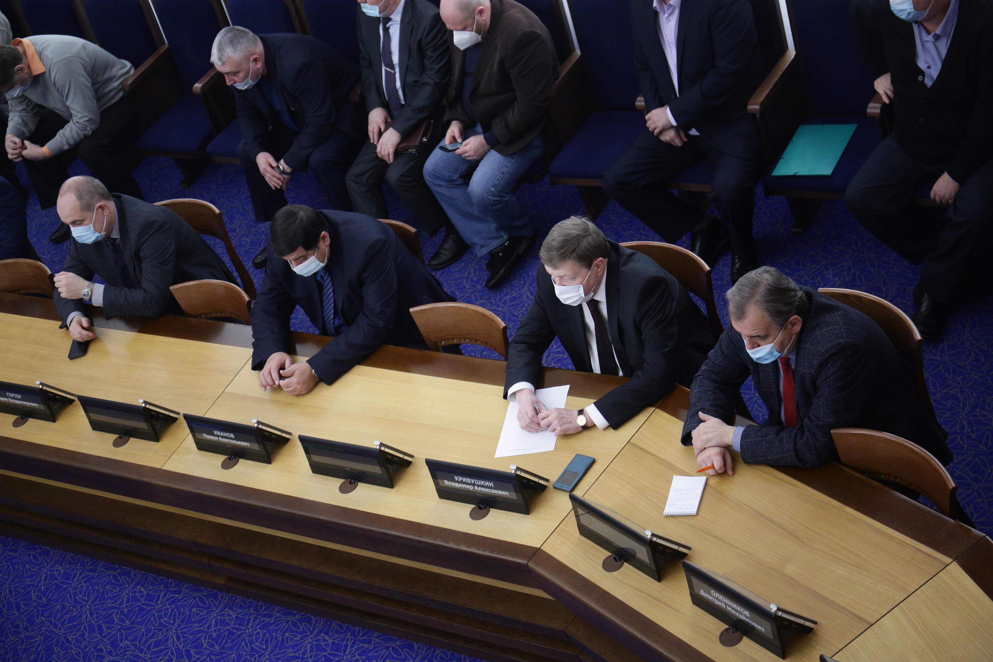 На подведении итогов работы департамента по ЧС за 2020 год