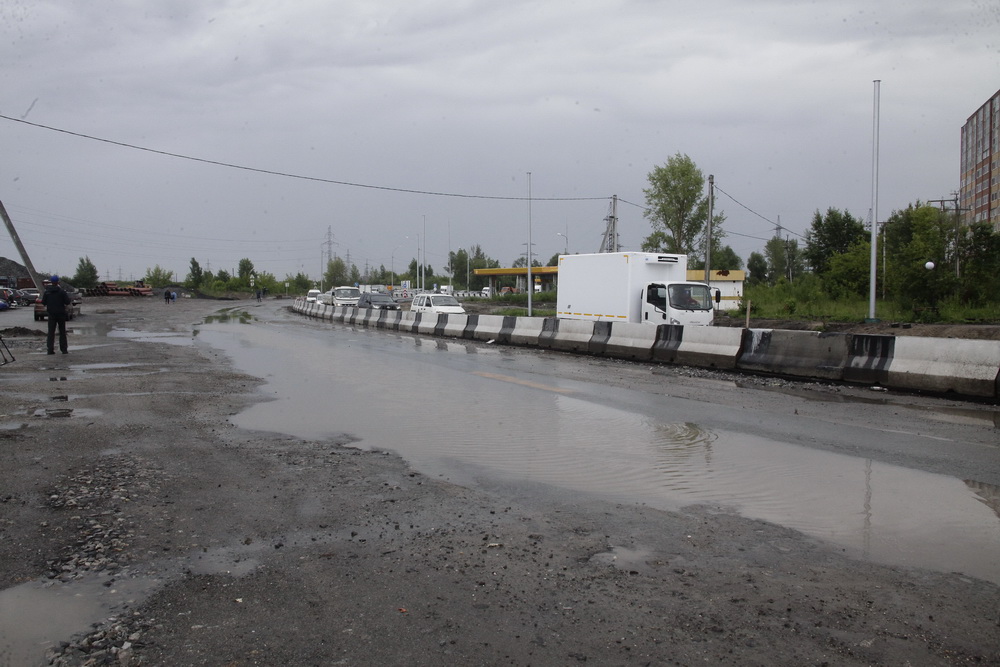 Реконструкция улицы Большой. Июнь 2021 года