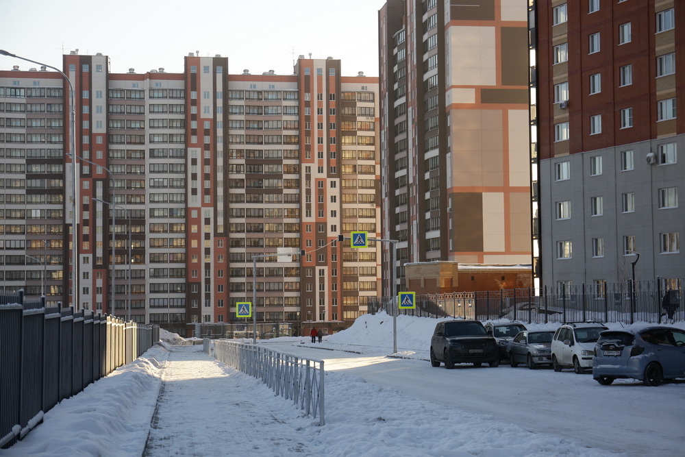 Новая школа в микрорайоне «Родники». Ноябрь 2021 года