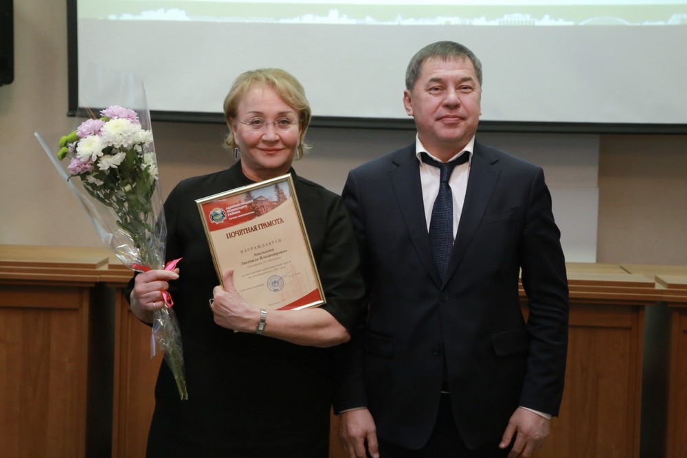 На подведении итогов 2021 года в Ленинском районе