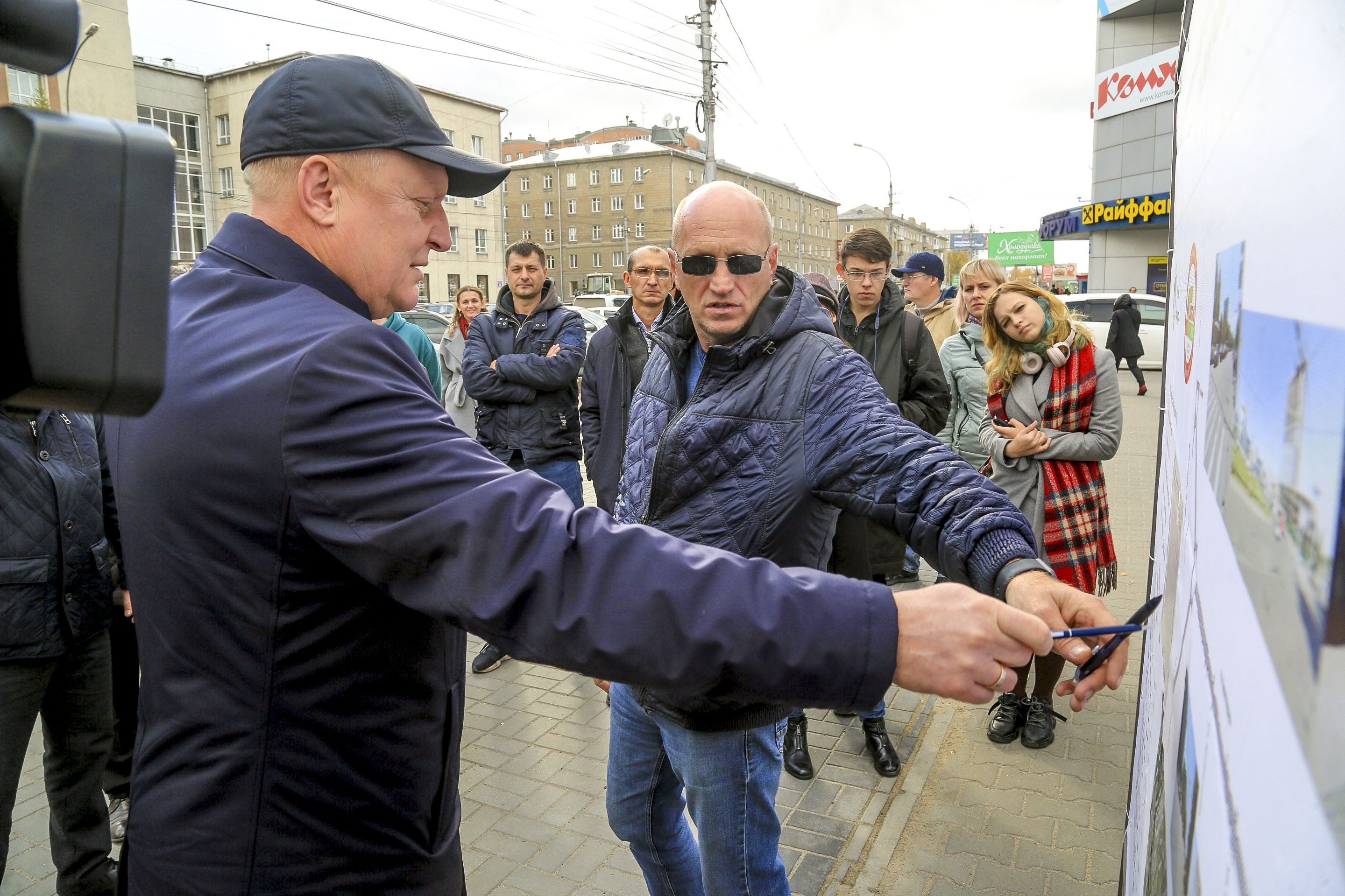 Завершающая стадия ремонта на проспекте Маркса. 12 октября 2022 года