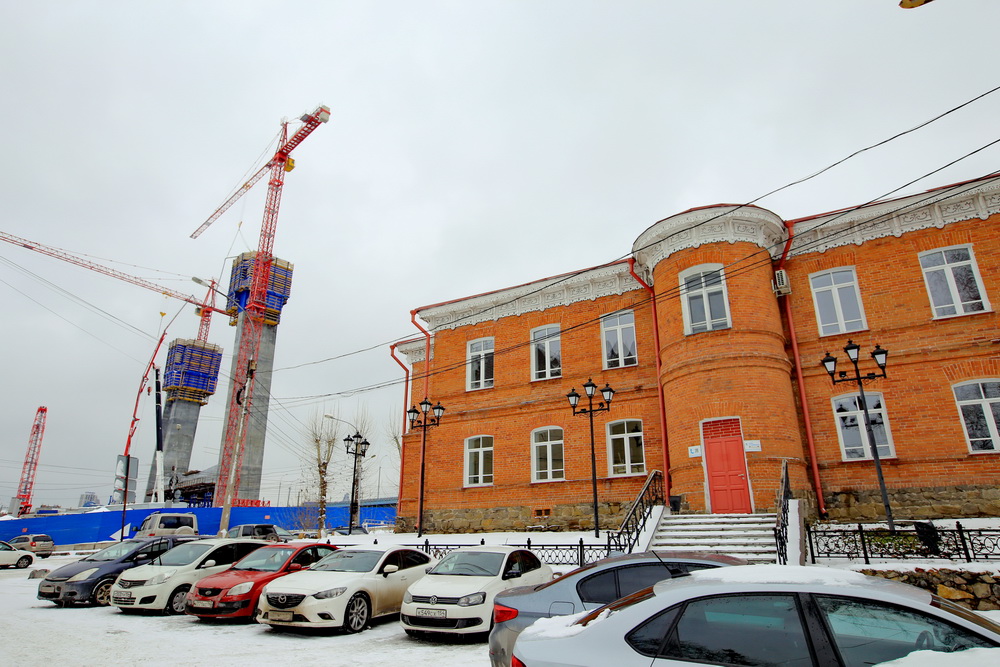 Строительство четвёртого моста. 17 ноября 2021 года