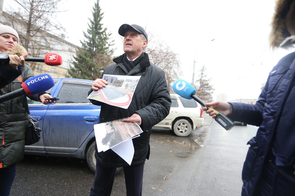 Отремонтированный проспект Дзержинского. Октябрь 2022 года