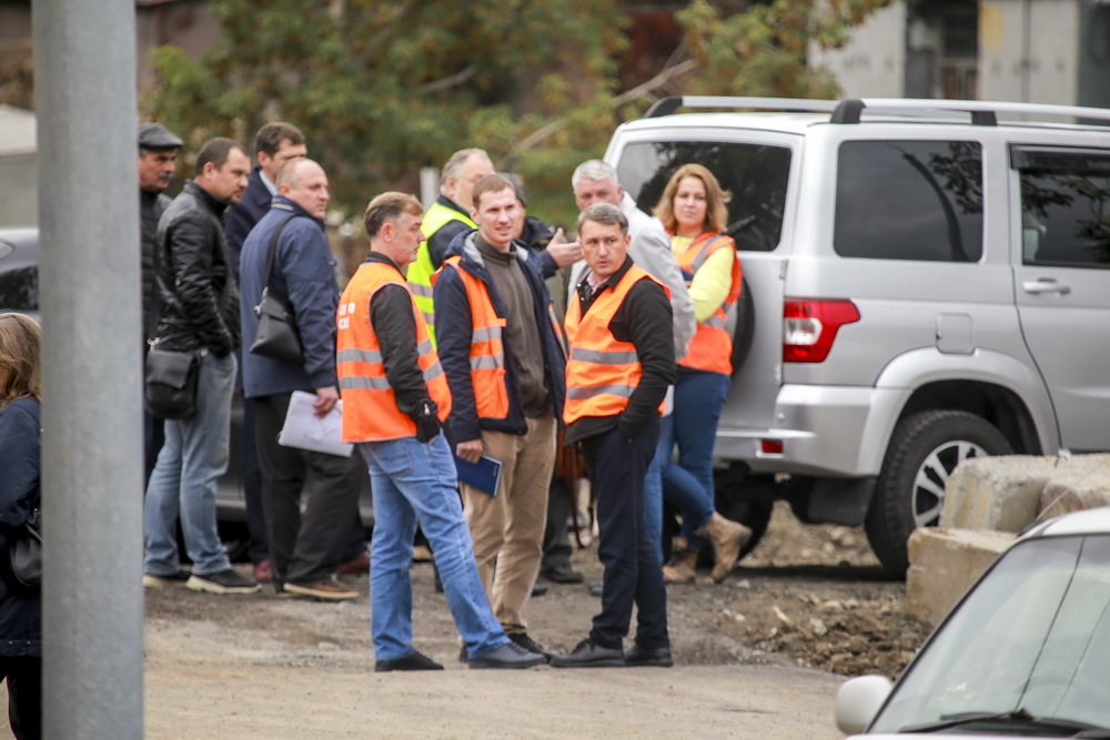 Реконструкция улицы Кедровой (сентябрь 2020 года)