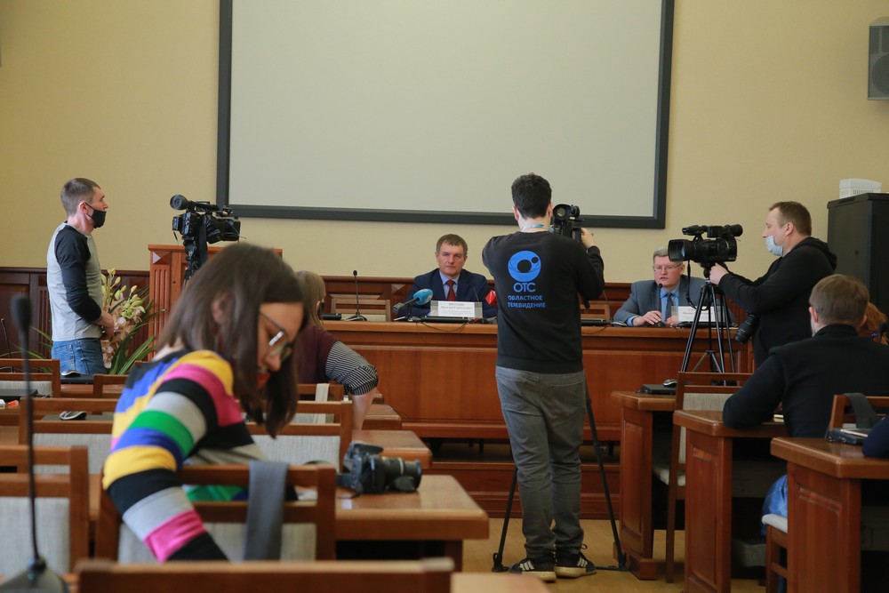 Пресс-конференция Виталия Витухина