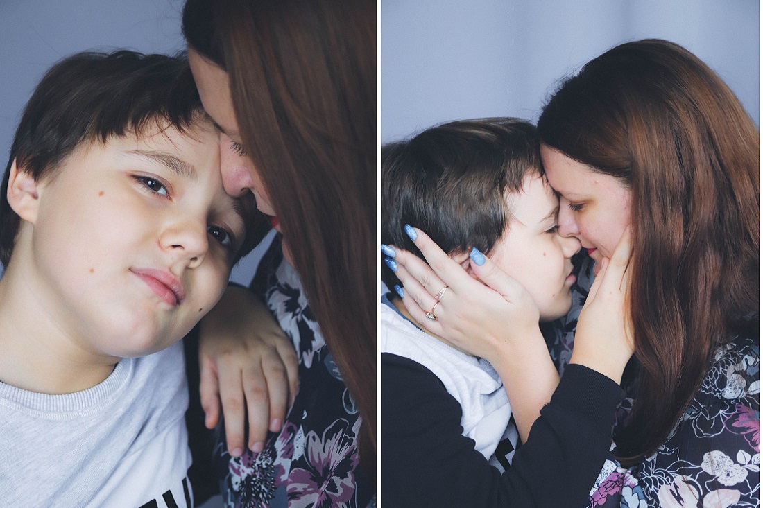 Ольга Глумова с сыном