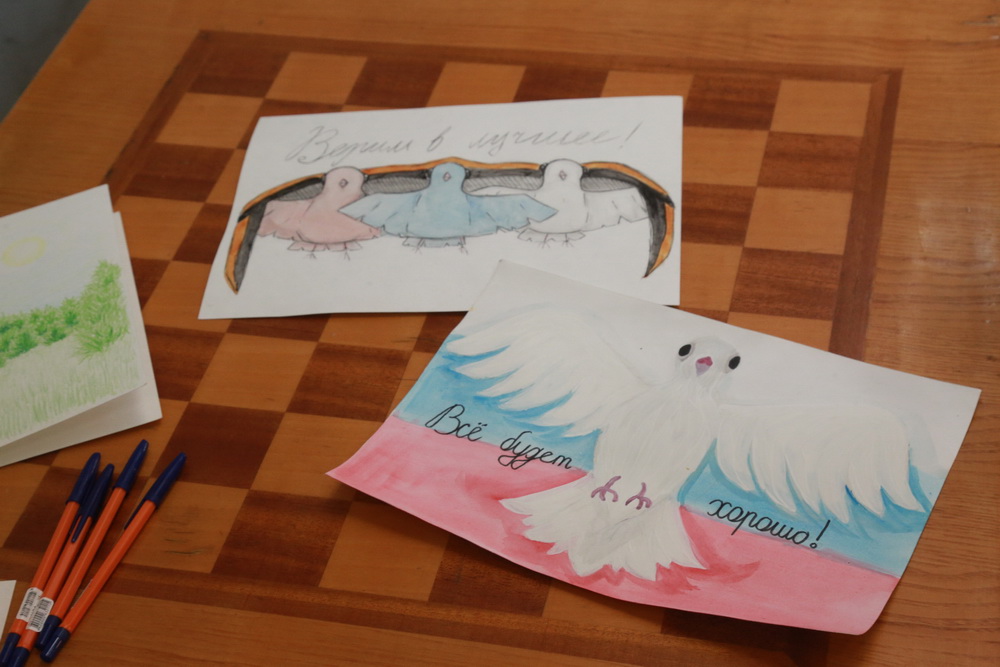 Пункт сбора гуманитарной помощи в молодёжном центре «Калейдоскоп». Октябрь 2022 года