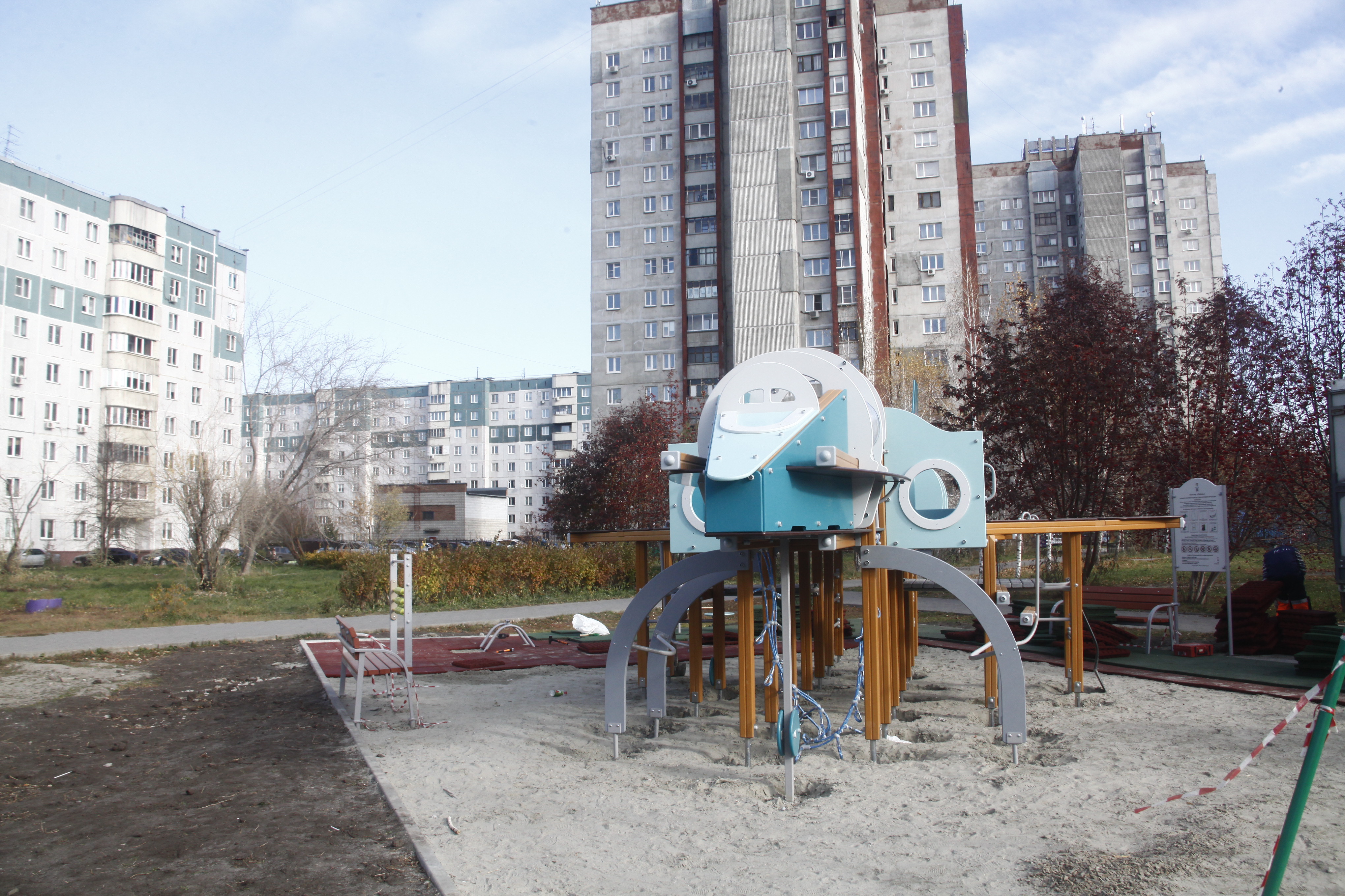 На бульваре Победы