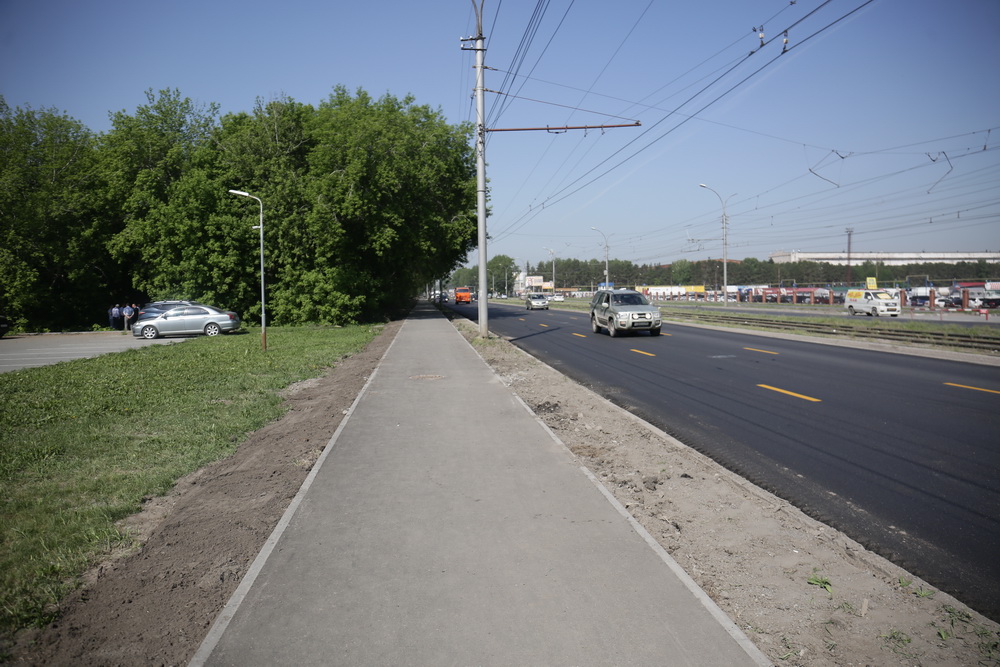 Ремонт улицы Петухова. Июнь 2021 года