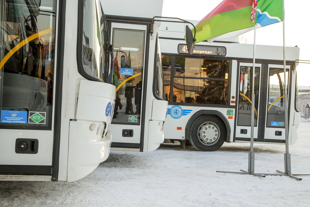 Новые автобусы минского производства (декабрь 2020 года)