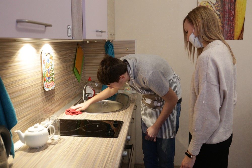 Тренировочная «квартира» для детей с особенностями здоровья