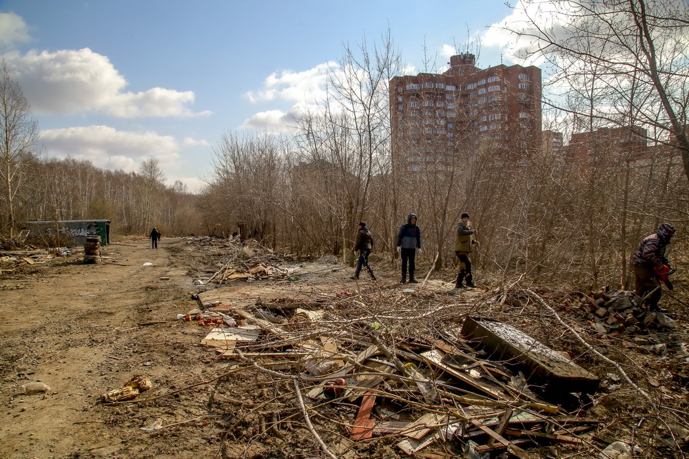 Общегородской субботник. 23 апреля 2022 года