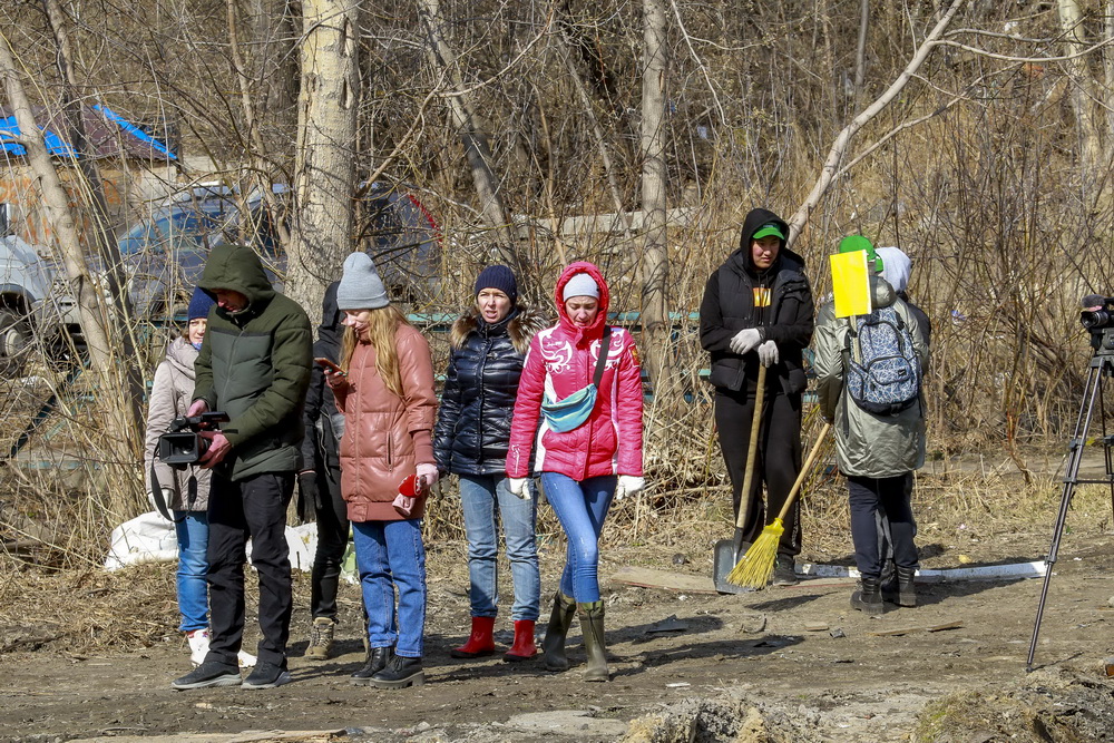 Общегородской субботник. 23 апреля 2022 года