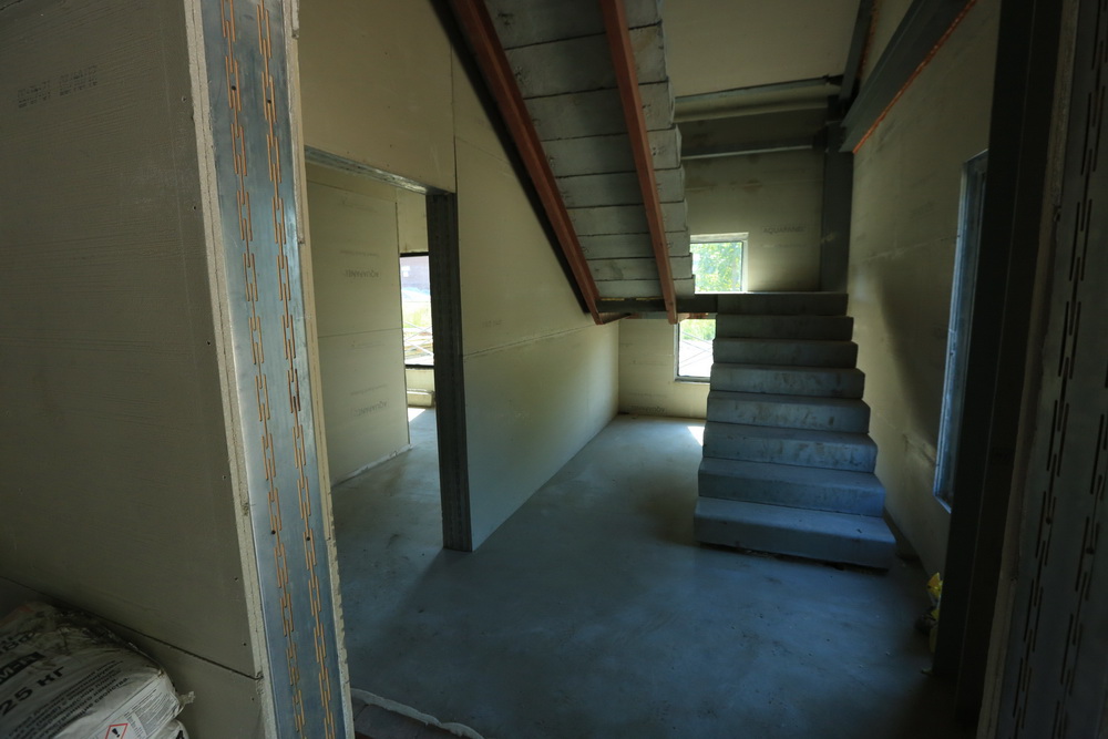 Строительство парка «Каменка». Август 2023 года