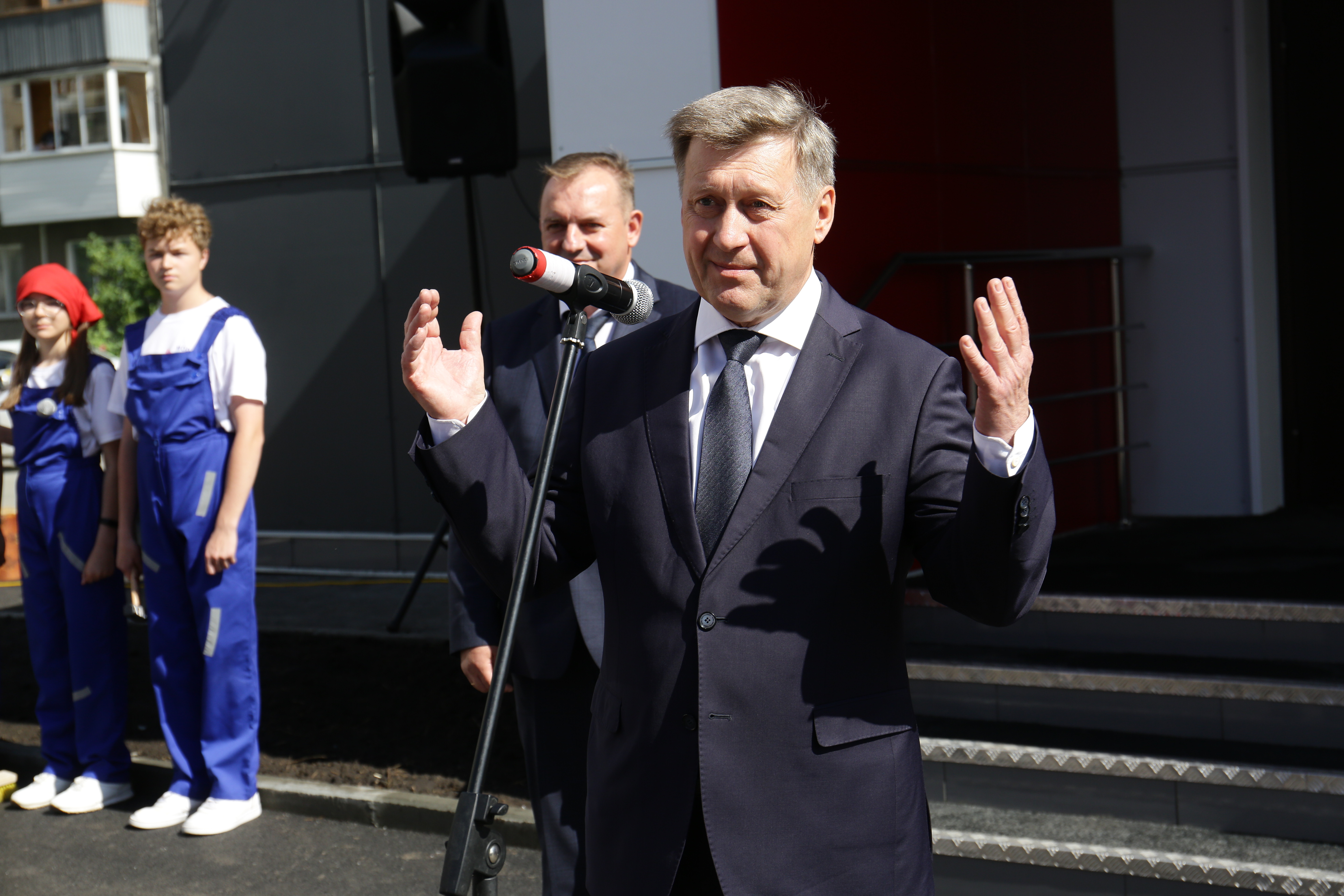 Открытие арт-цеха «Красный» в Новосибирске (24.06.2022)