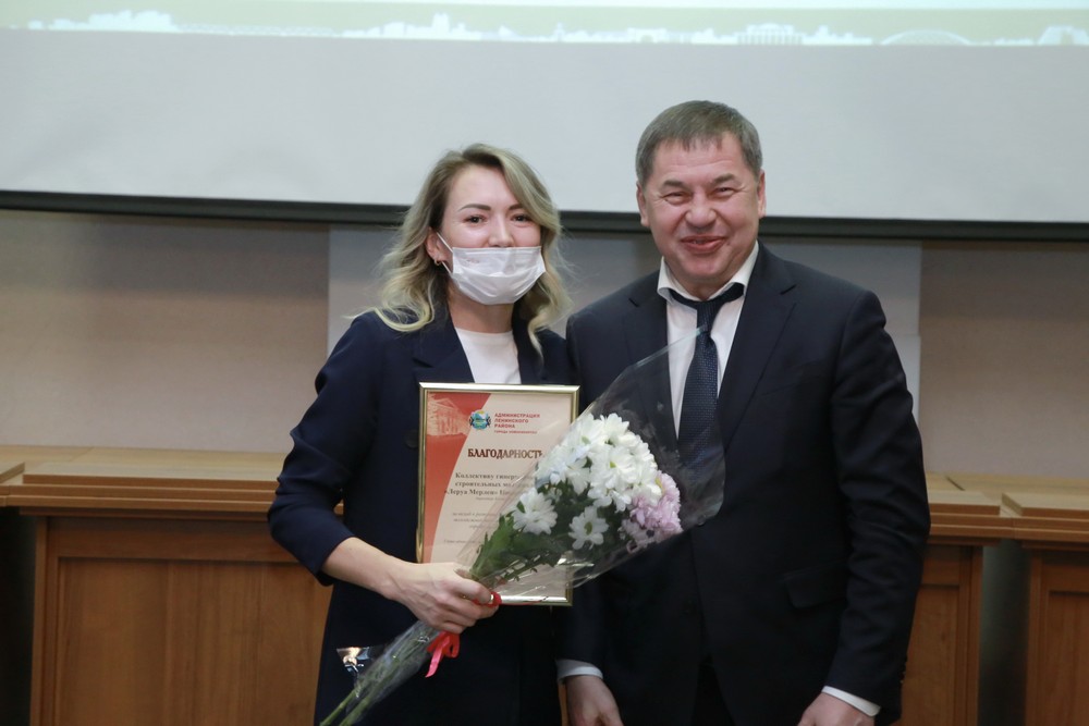 На подведении итогов 2021 года в Ленинском районе