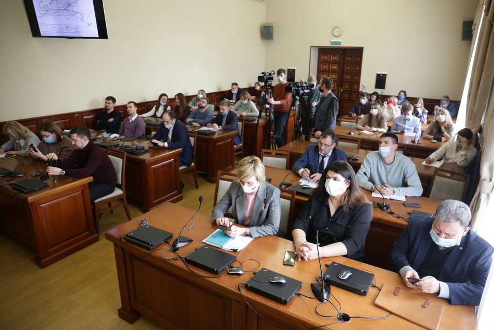 На презентации проекта благоустройства Заельцовского парка