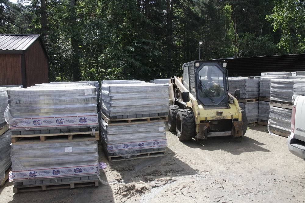 Реконструкция Заельцовского парка. Июль 2021 года