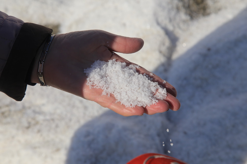 Подготовка противогололёдной смеси