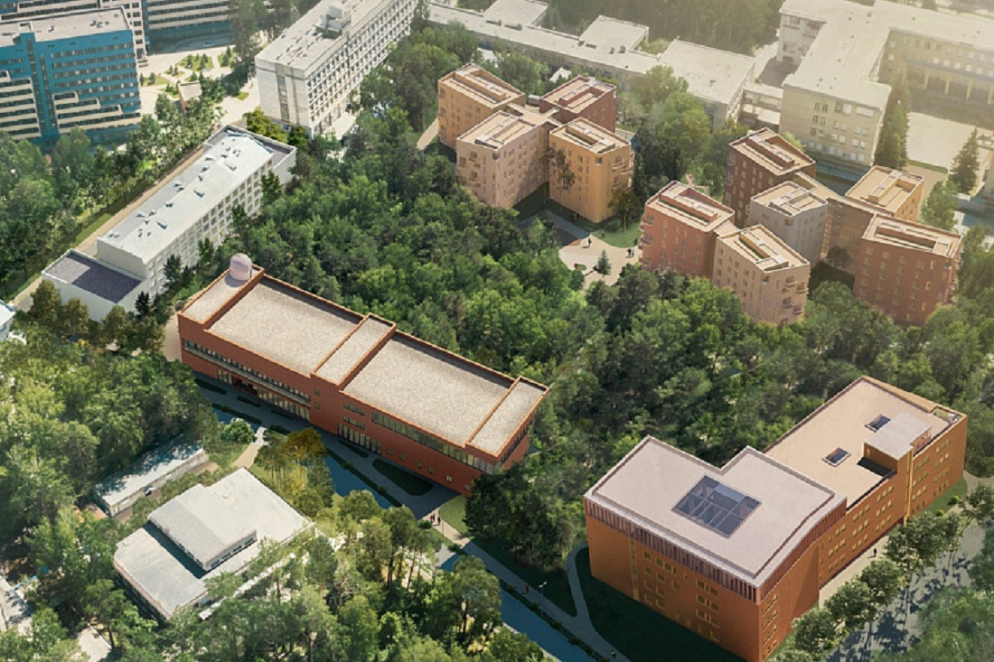 Кампус — вид сверху