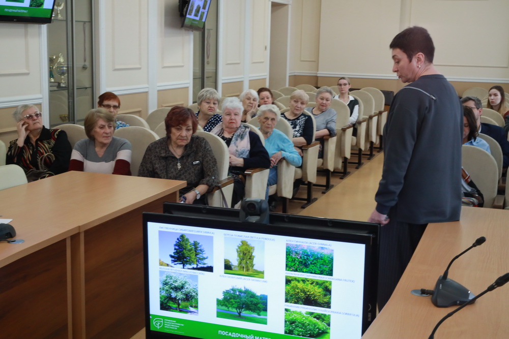 На презентации проекта благоустройства улицы Красина