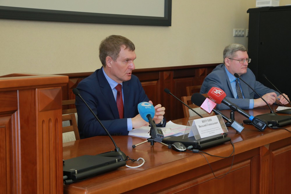 Пресс-конференция Виталия Витухина