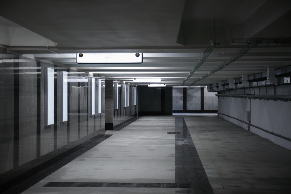 Переход на площади Ленина после ремонта. Апрель 2021 года