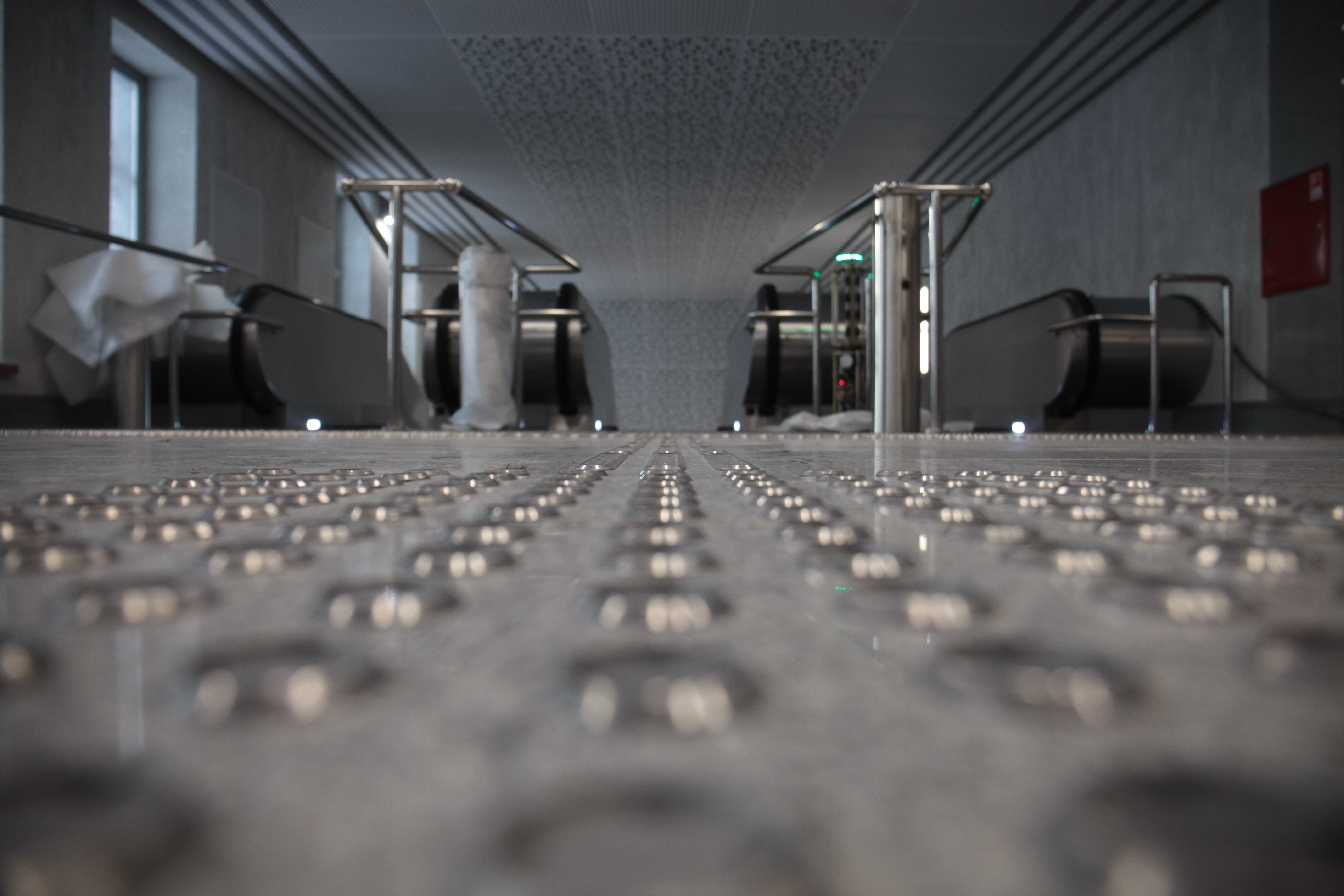 Станция метро «Спортивная». Январь 2023 года