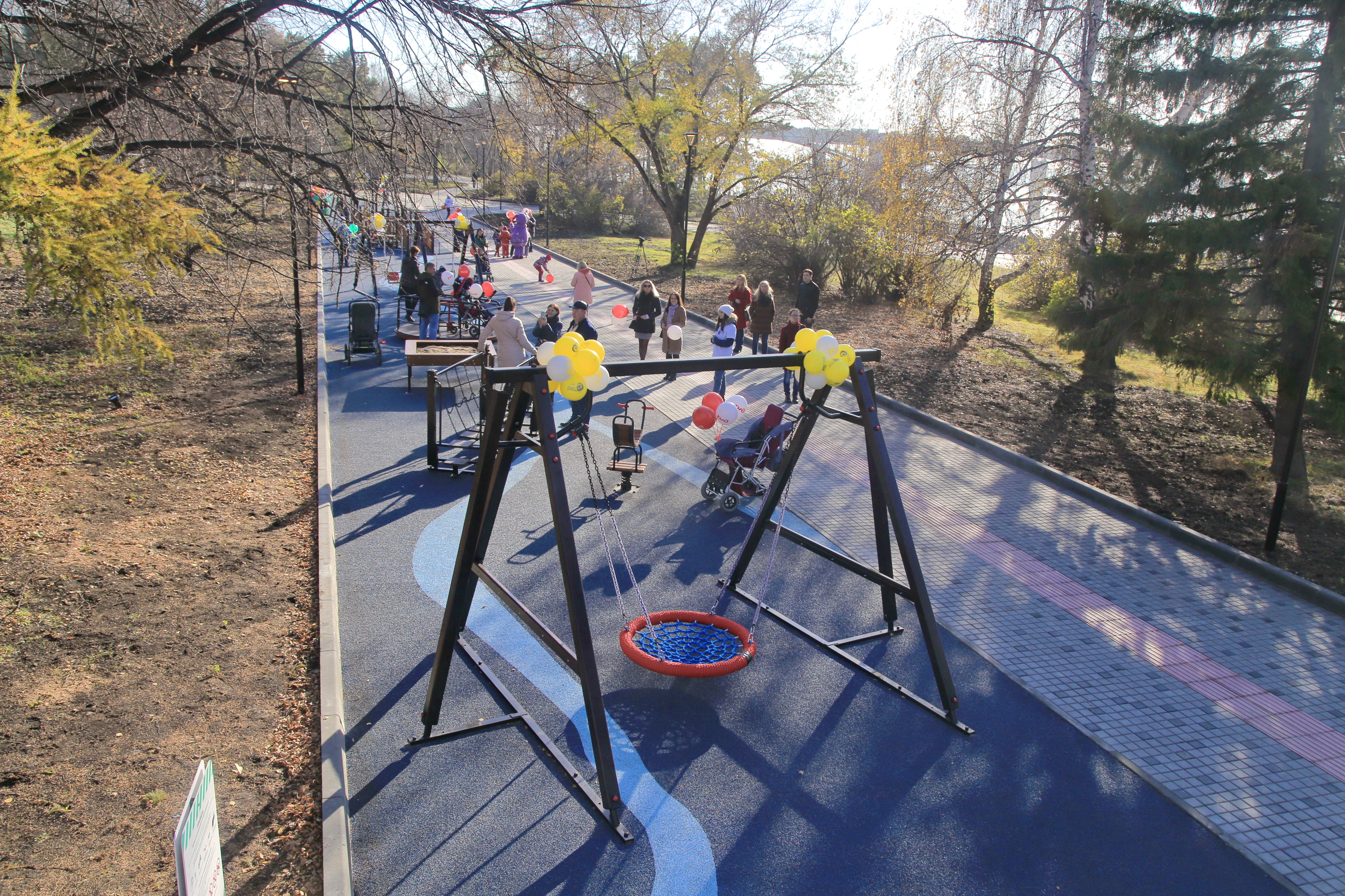 Михайловская набережная. Октябрь 2018 года