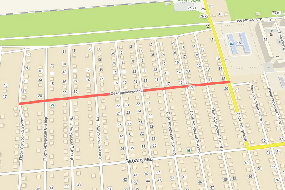 ул. Северный проезд (Ленинский район)