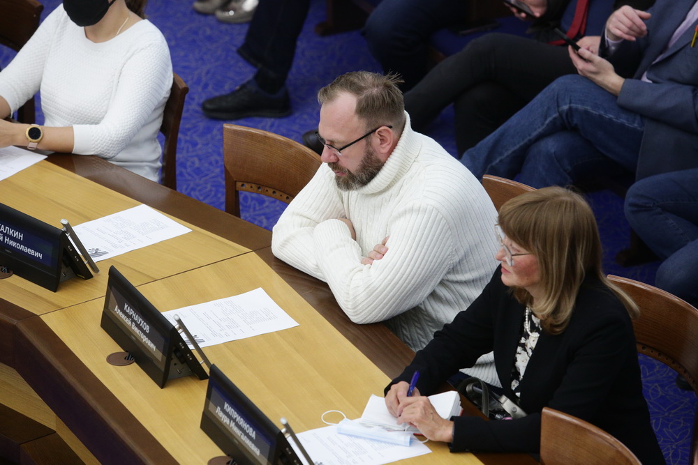 На заседании рабочей группы по водно-зелёному каркасу города