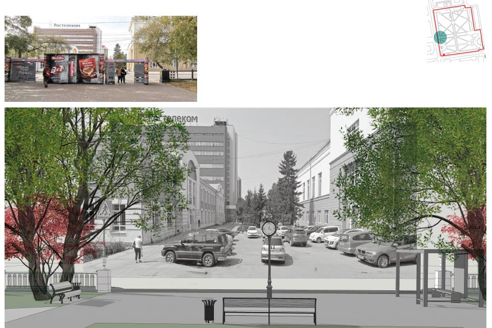 Концепция благоустройства Первомайского сквера