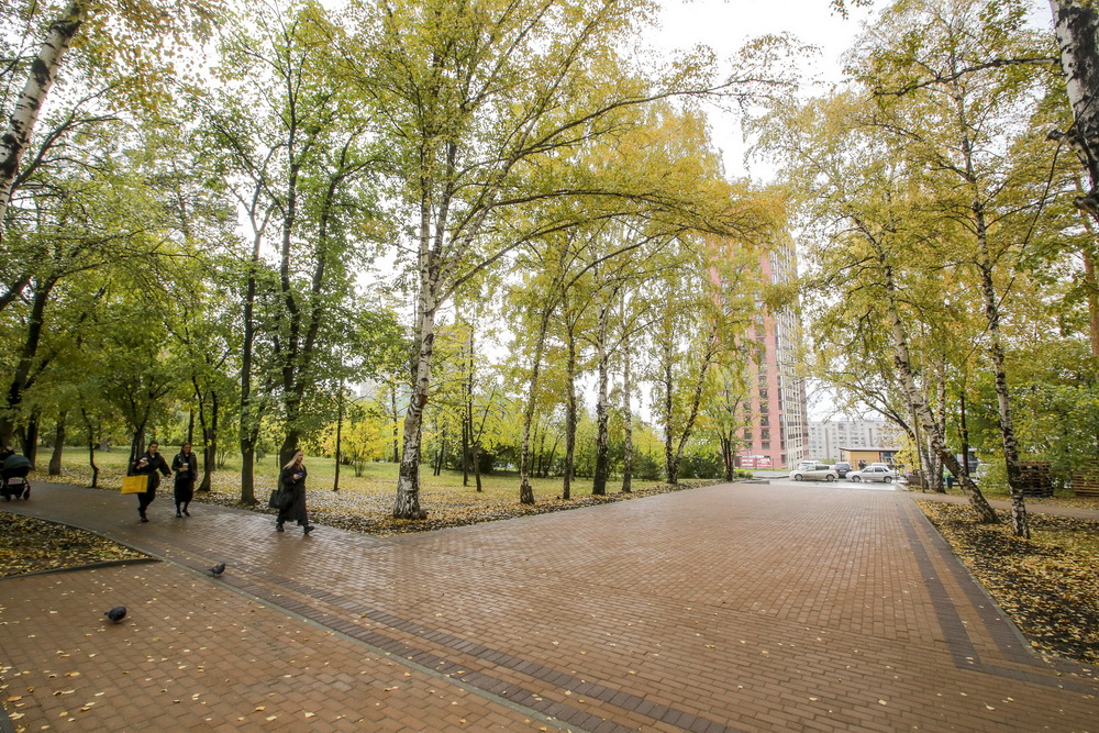 Сквер имени Кирова. Октябрь 2021 года