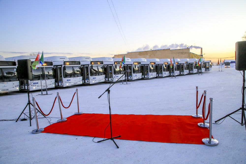 Новые автобусы минского производства (декабрь 2020 года)