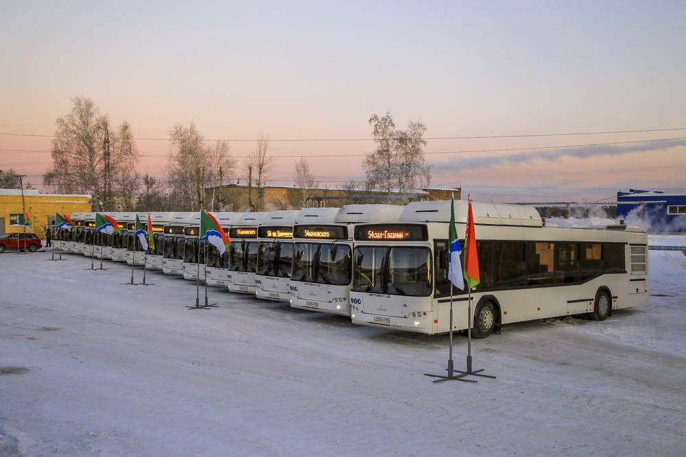 Новые автобусы минского производства (декабрь 2020 года)