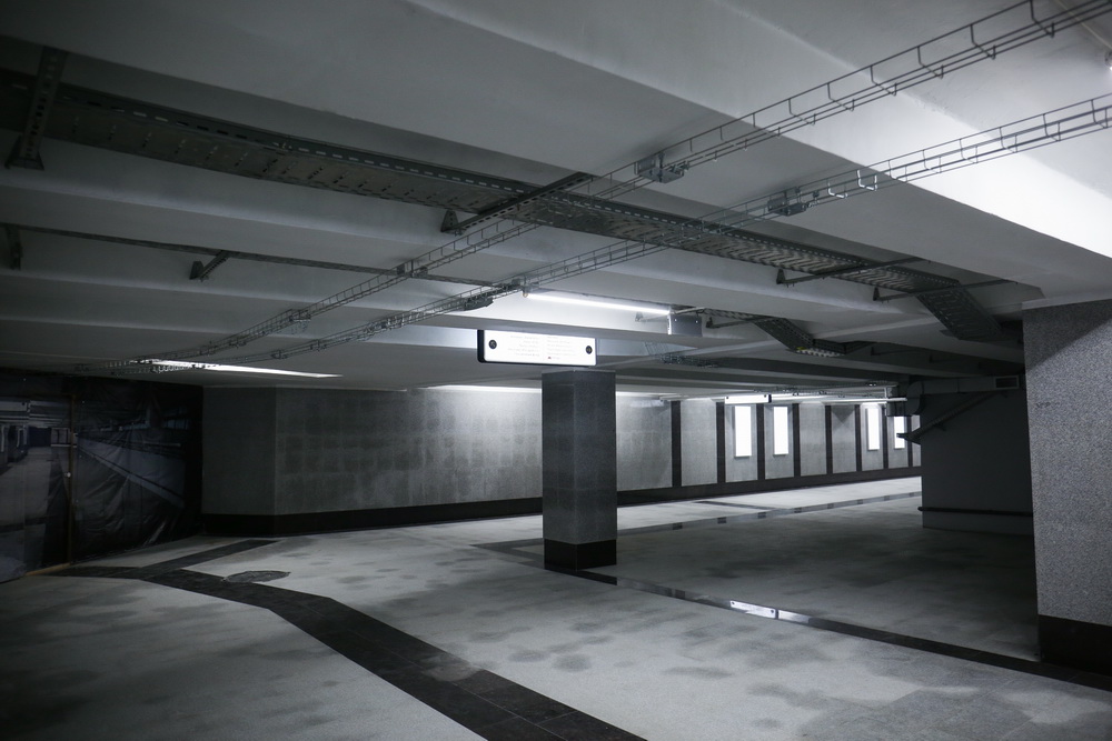 Переход на площади Ленина после ремонта. Апрель 2021 года