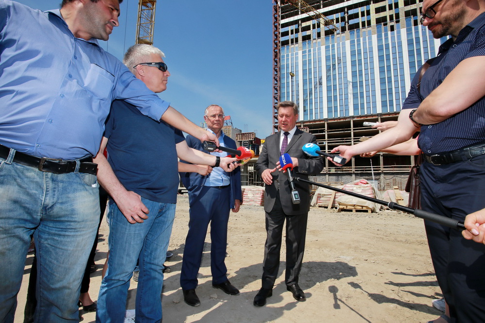 Реконструкция гостиницы «Турист»: май 2021 года