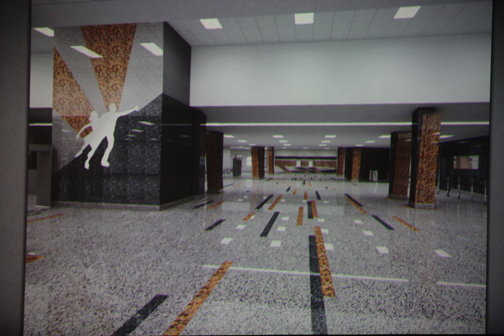 Визуализация будущей станции метро