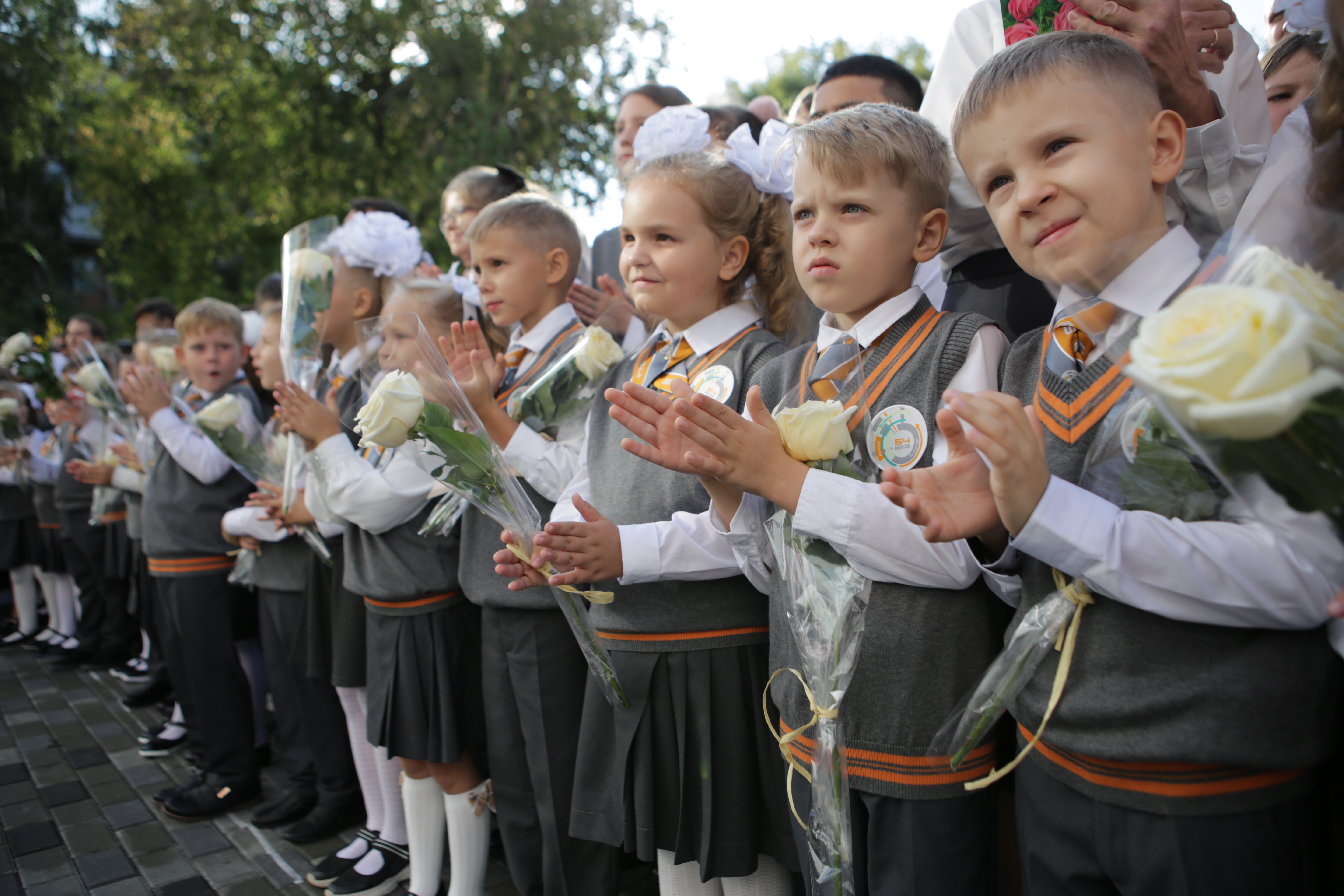 День знаний в новой школе №54