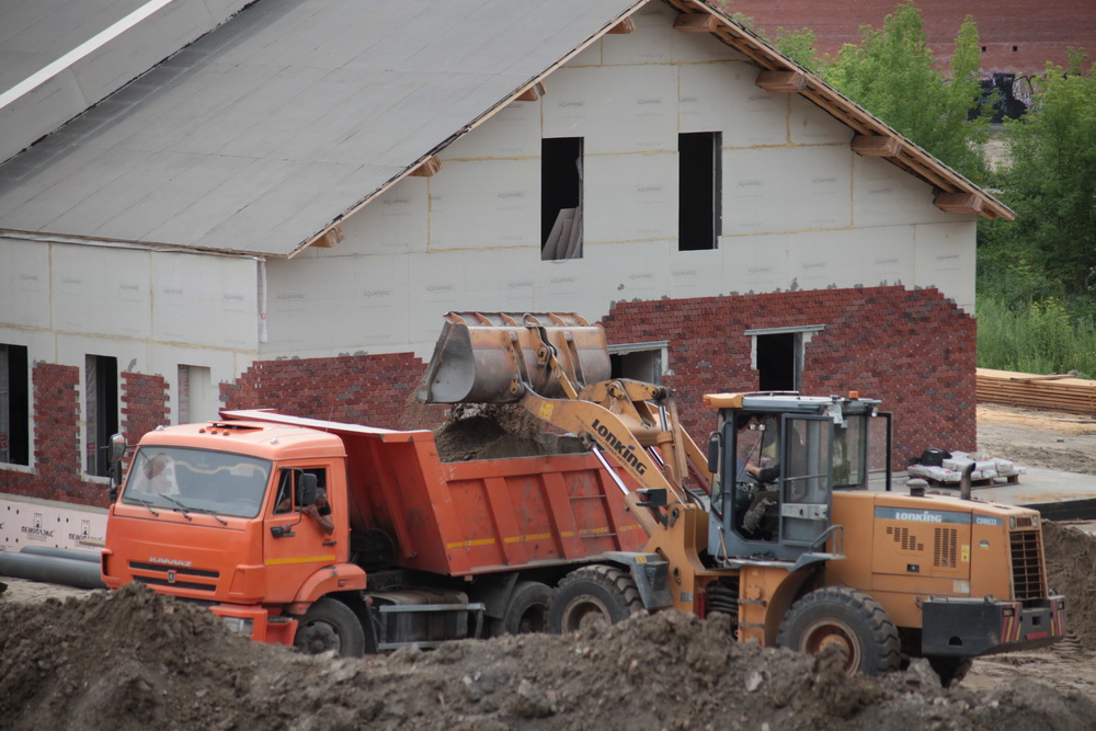 Будущий парк у Каменки. Июль 2023 года