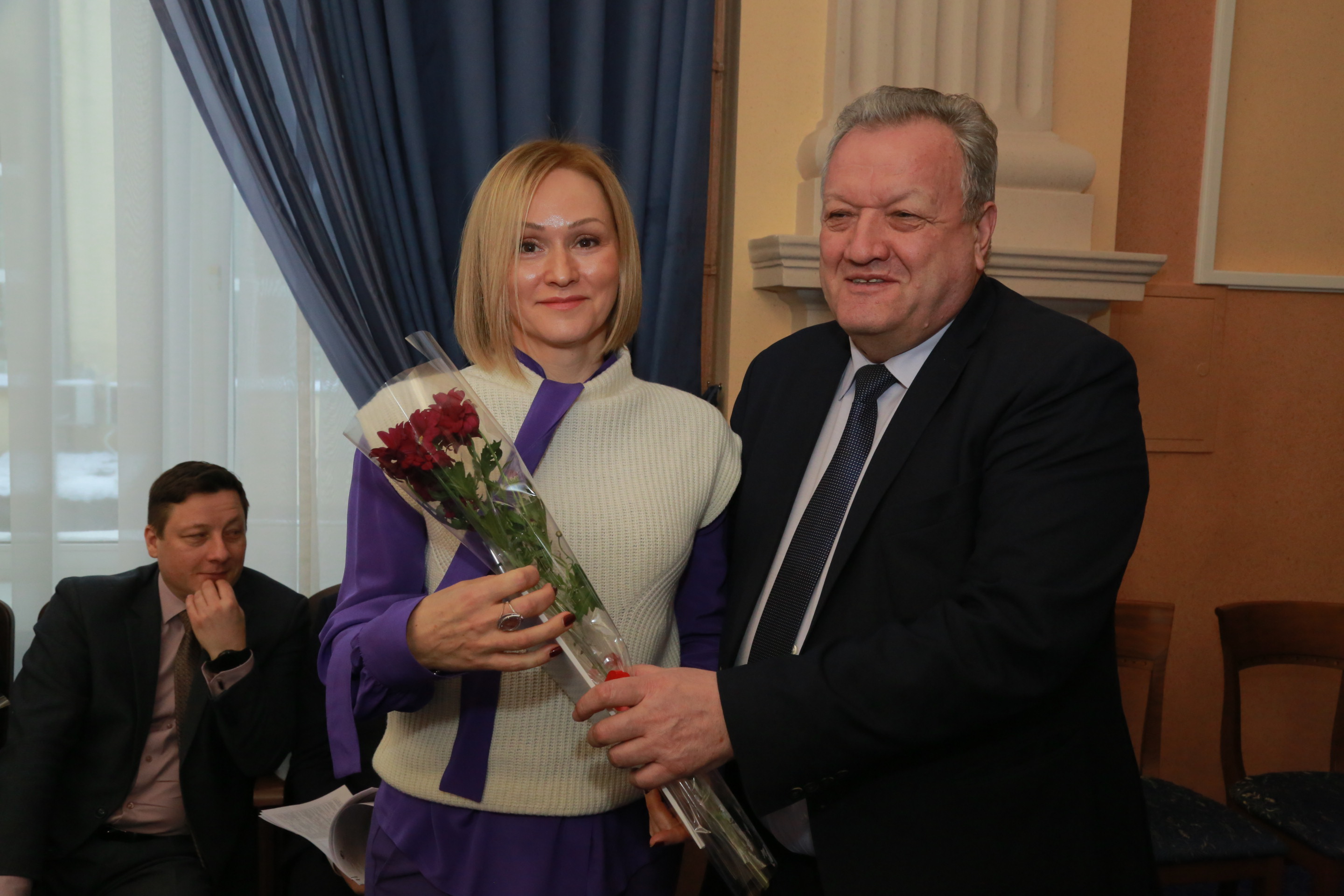 На подведении годовых итогов департамента инвестиций, потребительского рынка, инноваций и предпринимательства