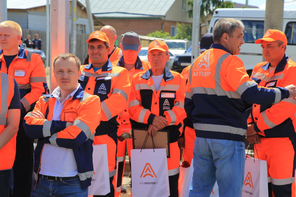 Открытие новой дороги на улице Титова. Июнь 2019 года