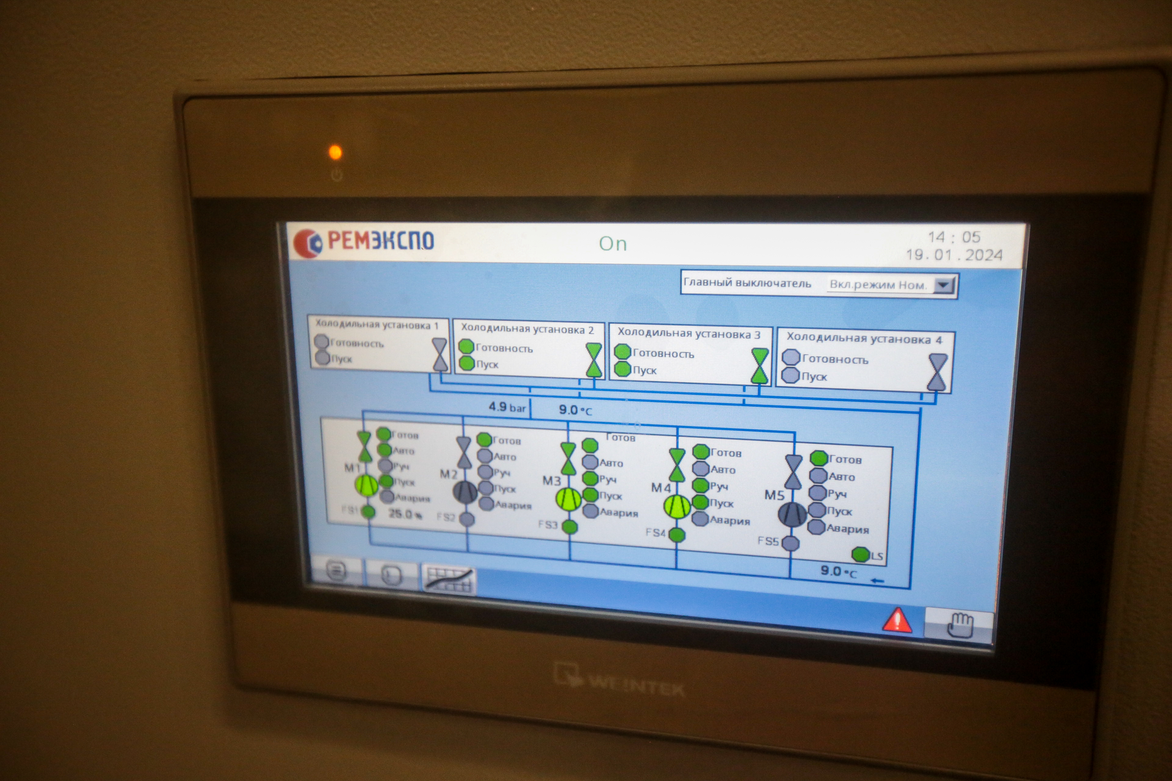 «Сердце» арены — система охлаждения льда и кондиционирования стадиона