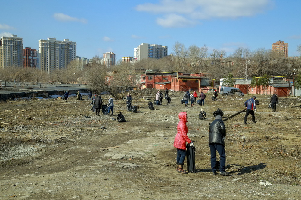 Общегородской субботник. 23 апреля 2022 года