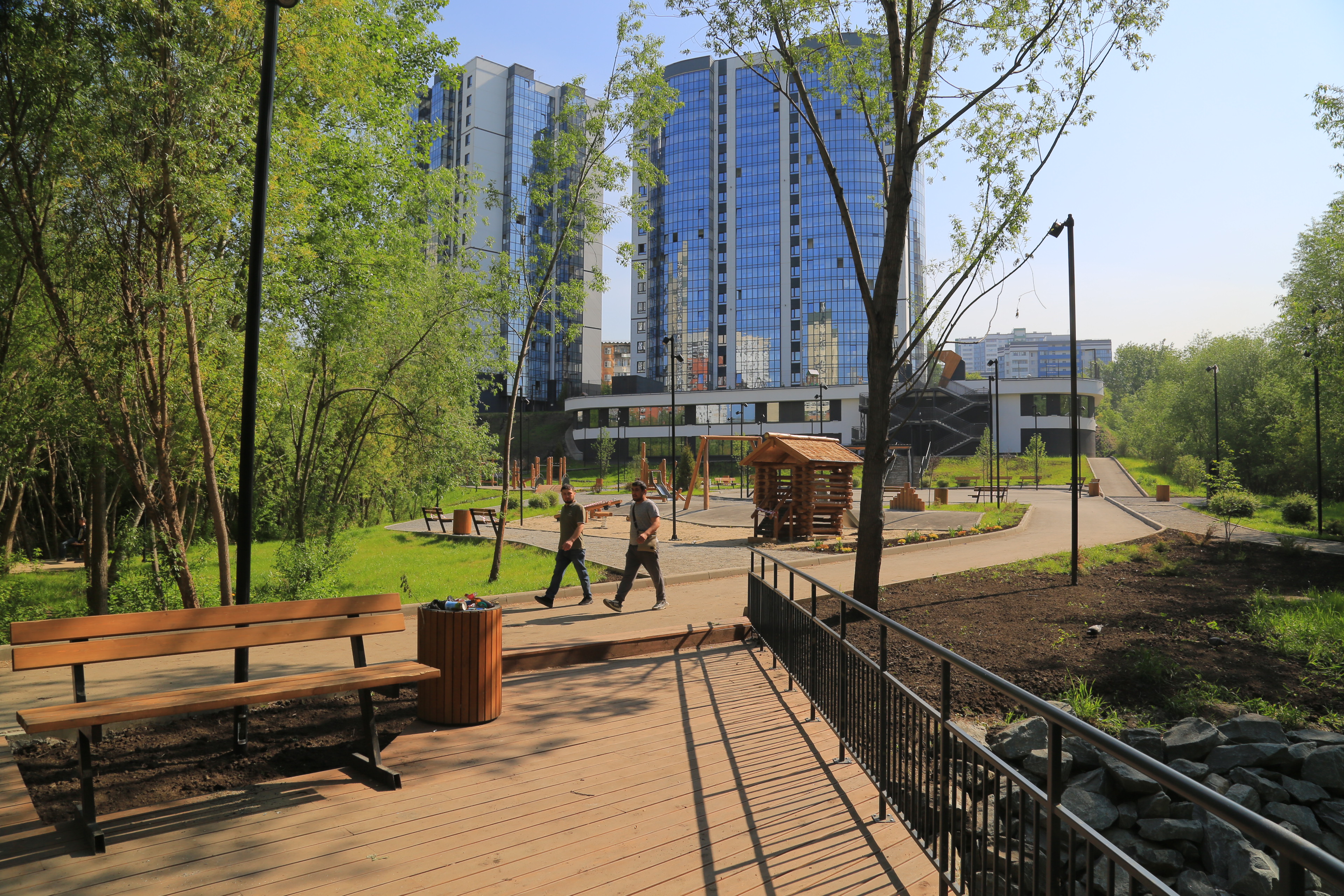 Ельцовский парк (июнь 2023 года)