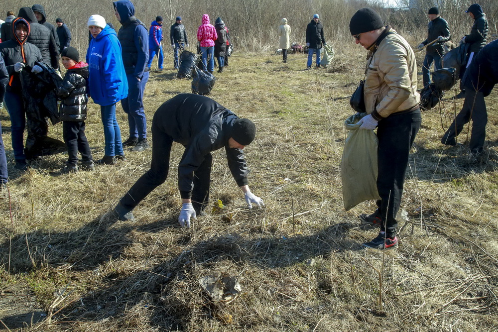 Общегородской субботник. 23 апреля 2022 года