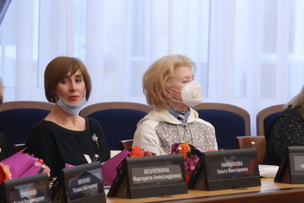 На подведении итогов работы департамента образования за 2021 год