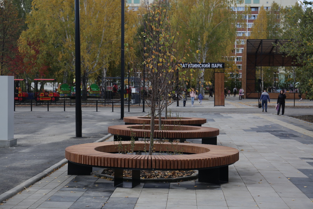 Затулинский дисперсный парк. Сентябрь 2020 года