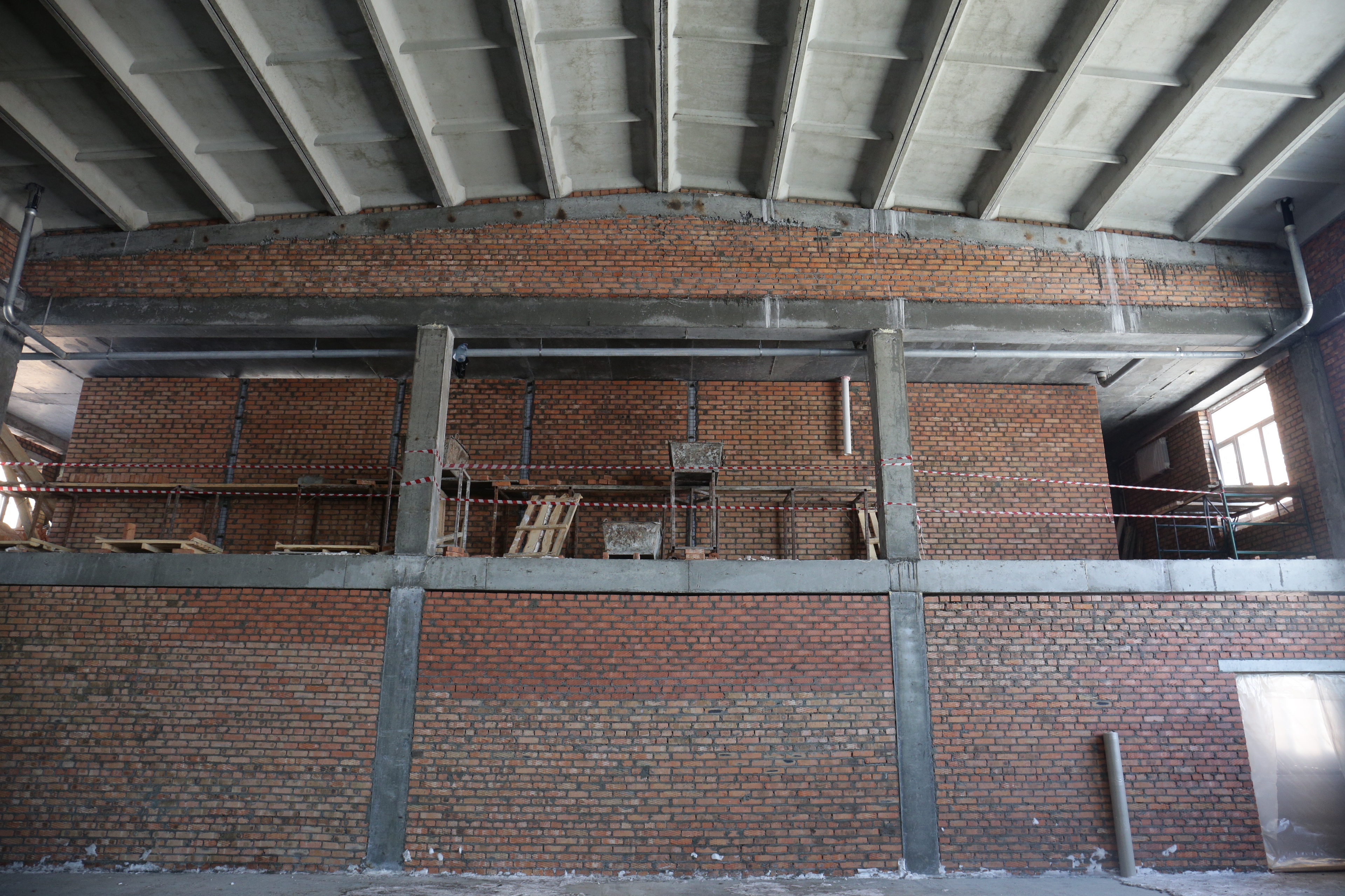 Школа на улице Михаила Немыткина. Март 2021 года