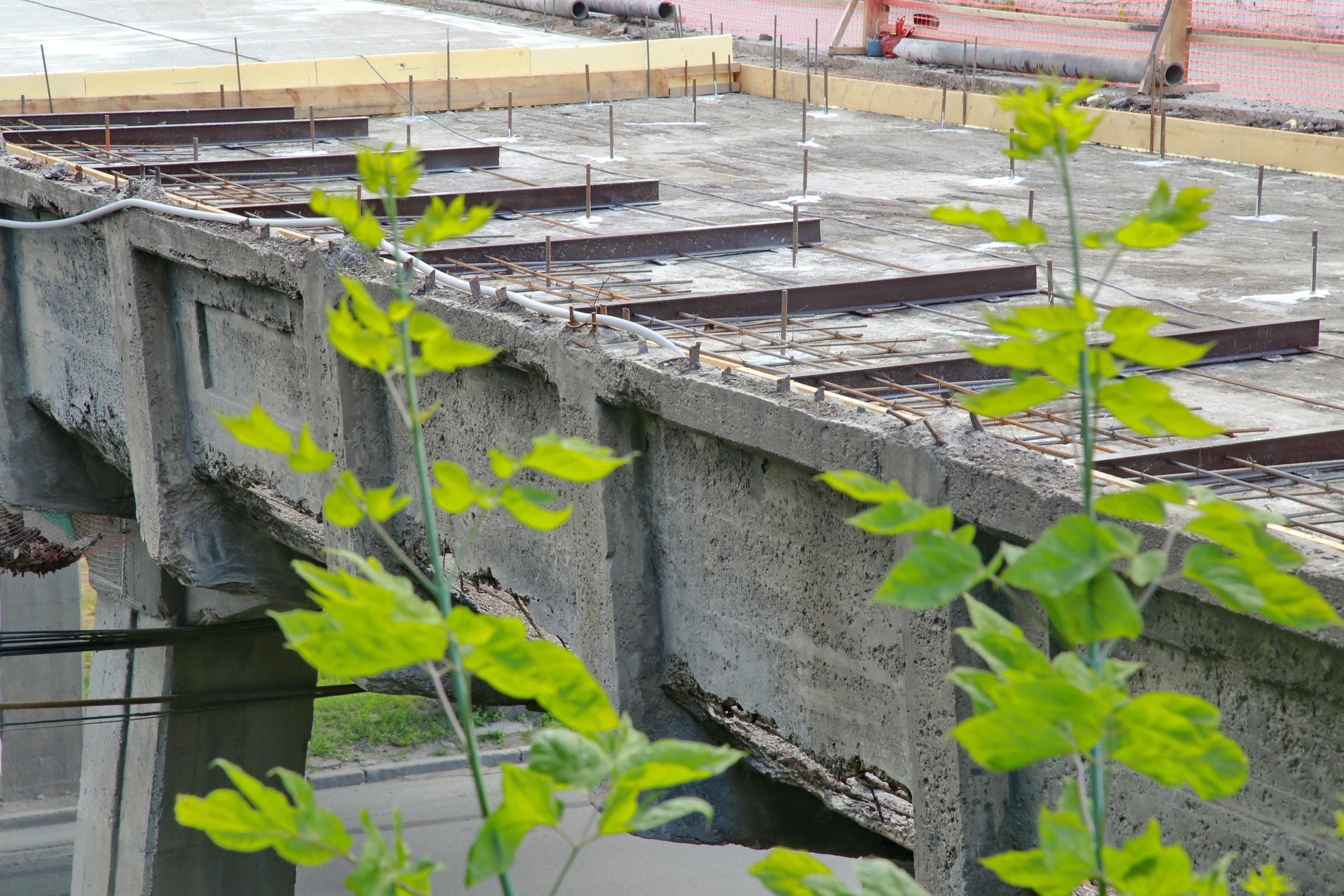 Ремонт Сибревкомовского моста. Июль 2022 года